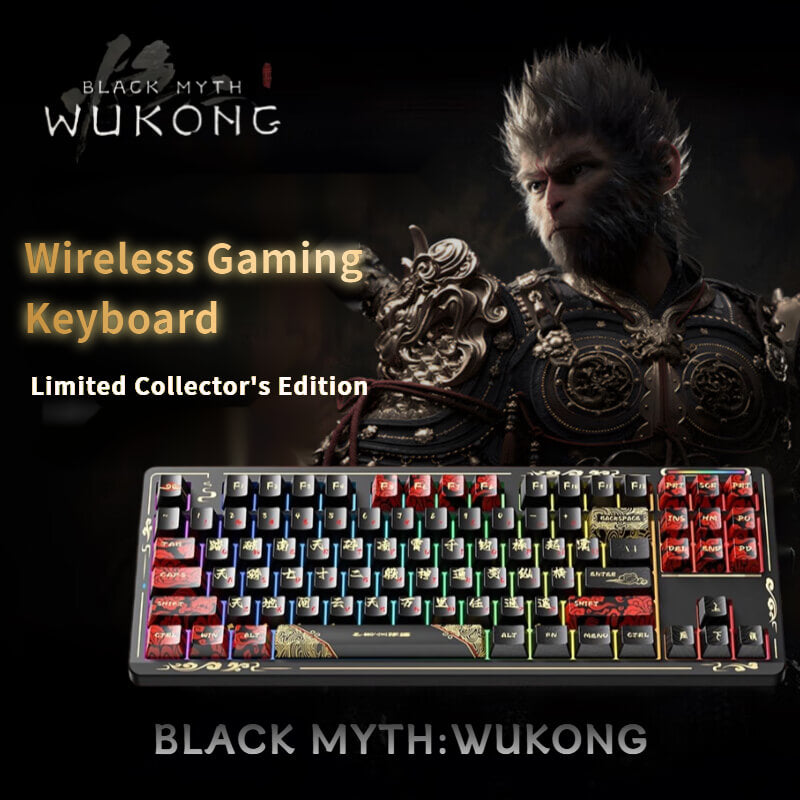 Black Myth Wukong Wireless Mechanical Gaming Keyboard - Collector's Edition