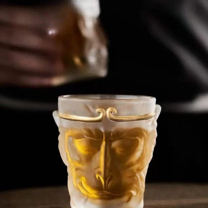 Black Myth Wukong Crystal Glass Cup - Wukong Zen