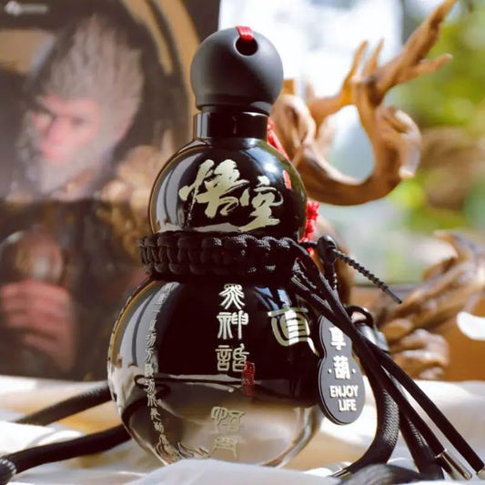 Black Myth Wukong Gourd Water Cup - Black Wukong Sticker Edition - Wukong Zen