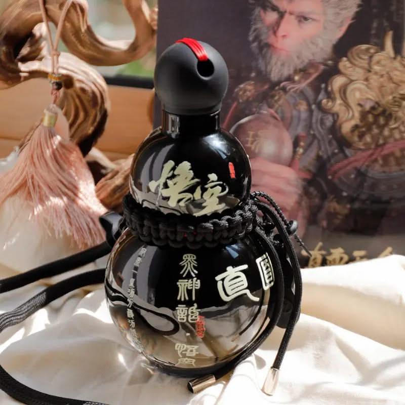 Black Myth Wukong Gourd Water Cup - Black Wukong Sticker Edition - Wukong Zen