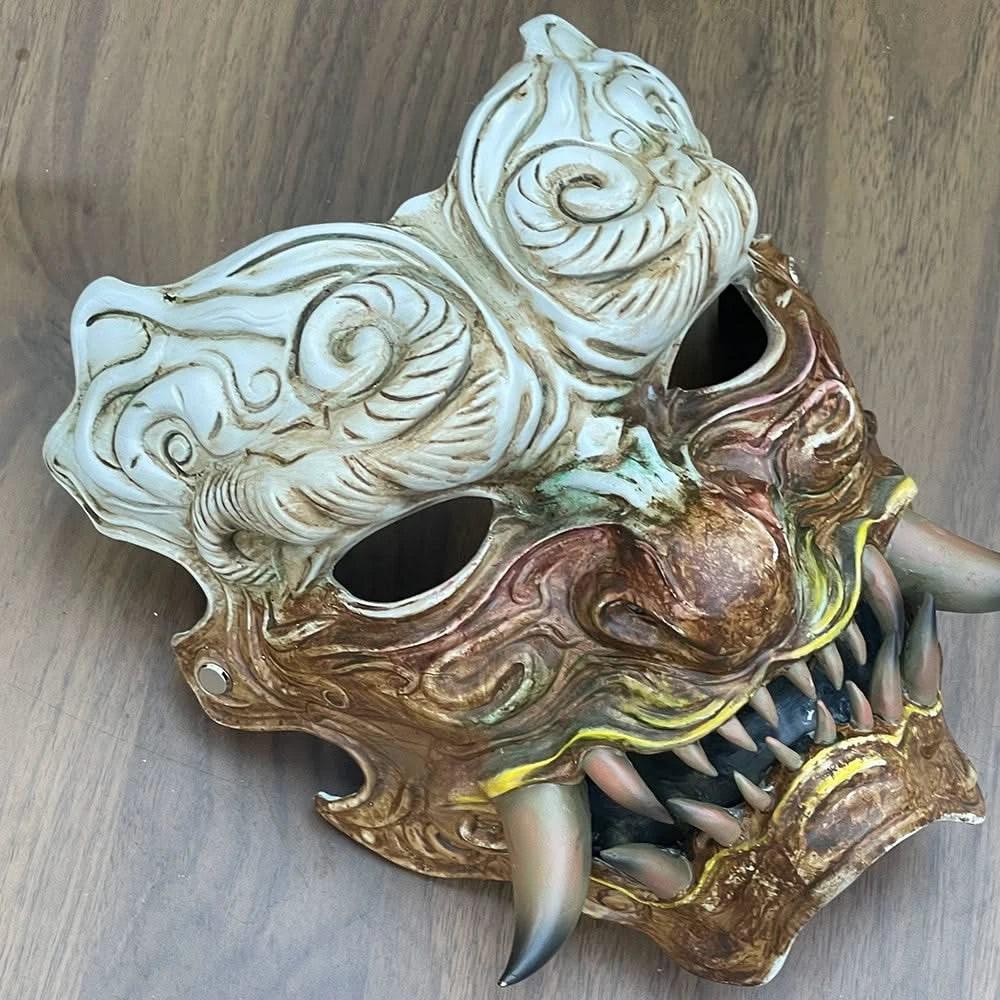 Black Myth Wukong Hundred Dramas Nuo Mask Halloween Props - Wukong Zen