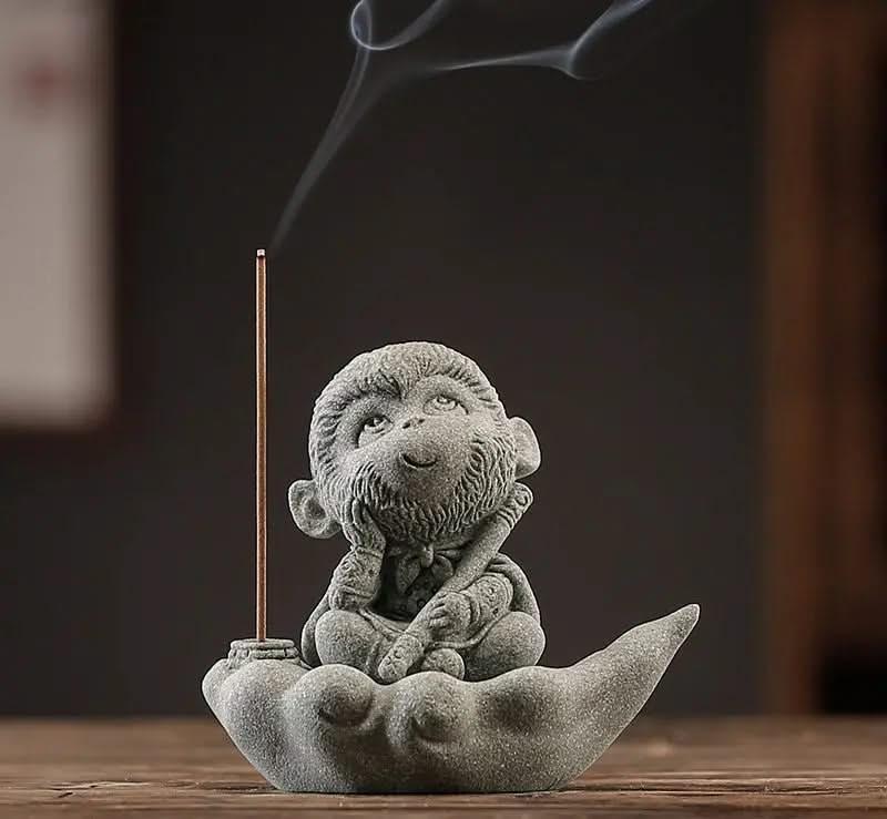 Wukong Zen Incense Burner Tabletop Ornament - Wukong Zen