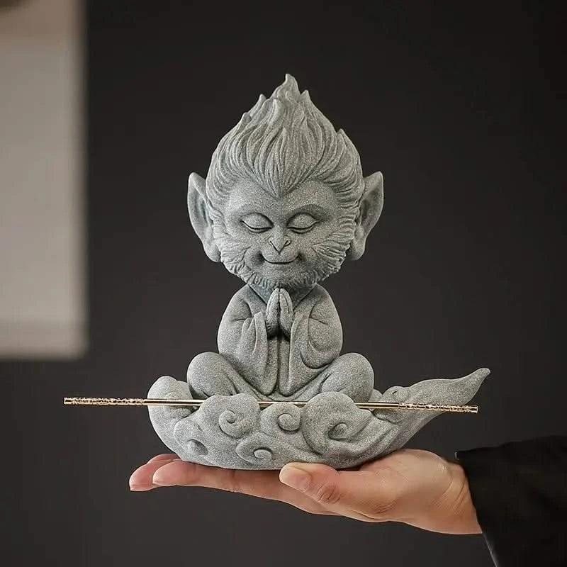 Wukong Zen Sandstone Space Ornament - Cute Little Wukong - Wukong Zen