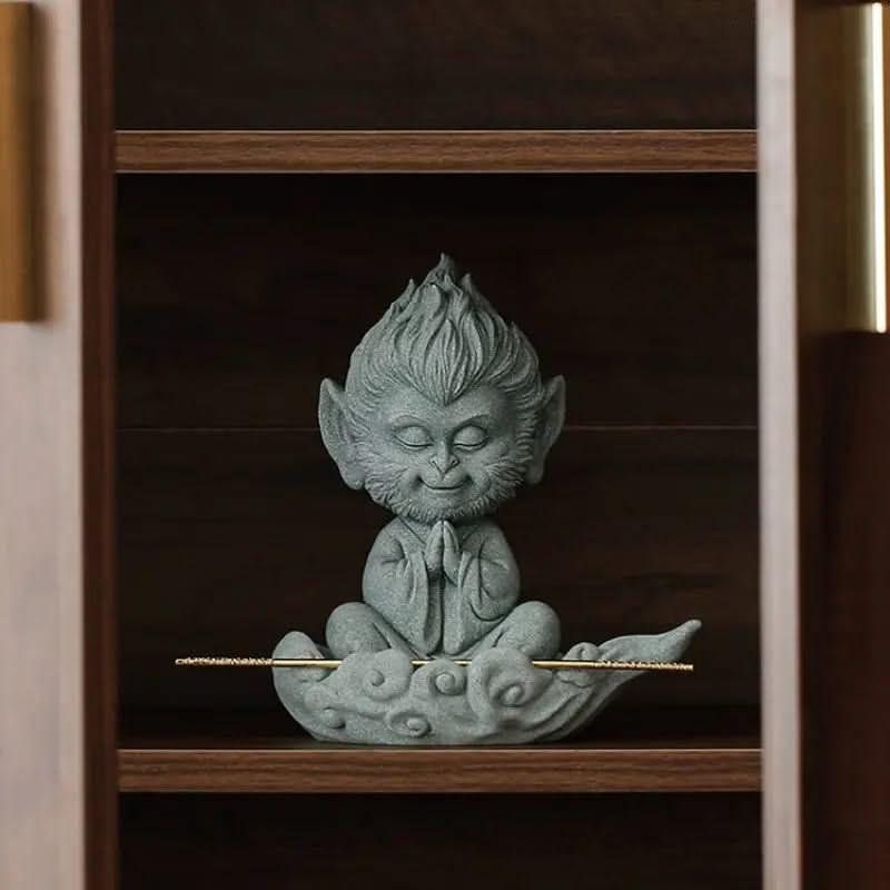 Wukong Zen Sandstone Space Ornament - Cute Little Wukong - Wukong Zen