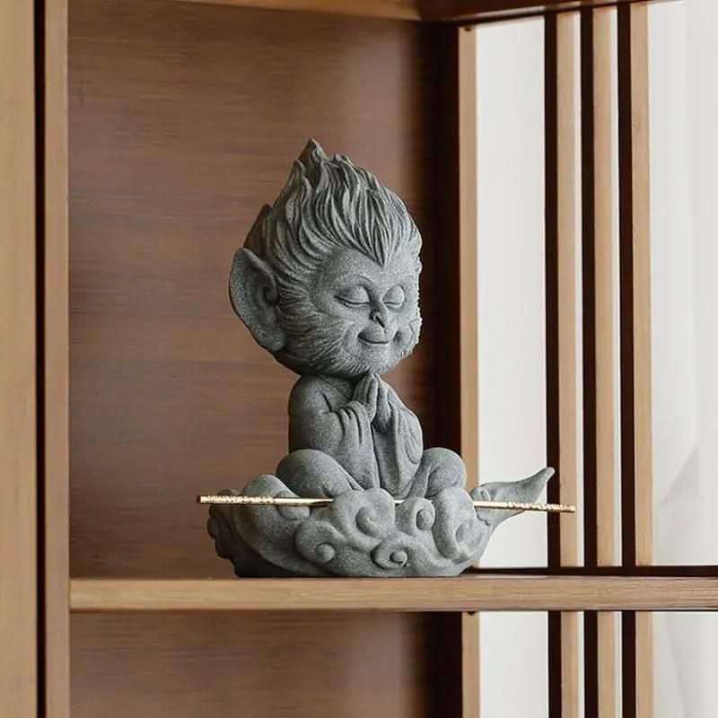 Wukong Zen Sandstone Space Ornament - Cute Little Wukong - Wukong Zen