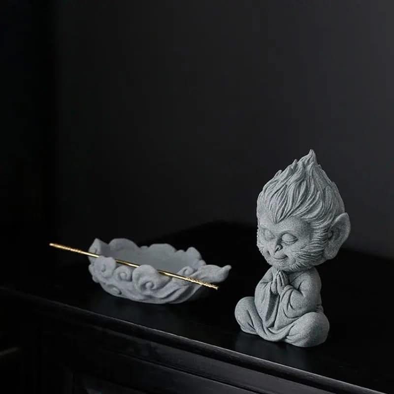 Wukong Zen Sandstone Space Ornament - Cute Little Wukong - Wukong Zen